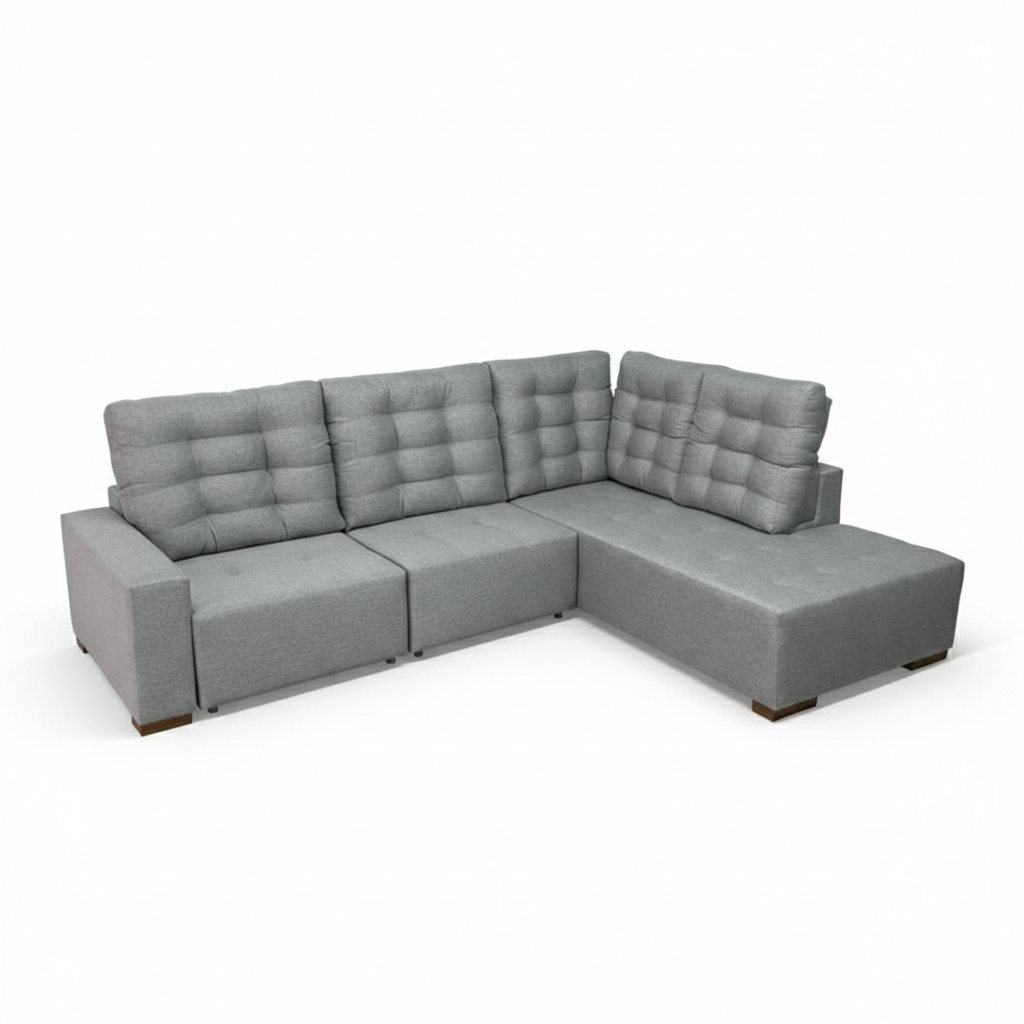 Sofá de Canto Retrátil Vênus